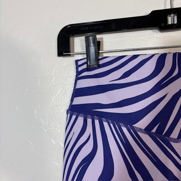 Vitality x Cosmopolitan Leggings Womens Small Purple Blue Swirl High Rise Yoga - Picture 2 of 9